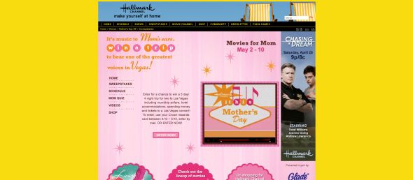 Hallmark Channel 2009 Mother’s Day Sweepstakes