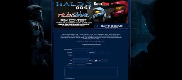 Halo PSA Contest