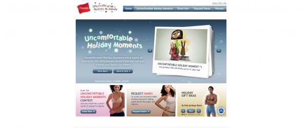 Hanes Uncomfortable Holiday Moments Contest