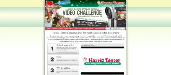 Harris Teeter Brands Recipe Video Challenge