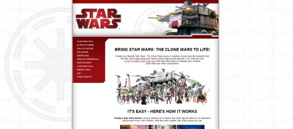 Hasbro Star Wars The Clone Wars Diorama Contest