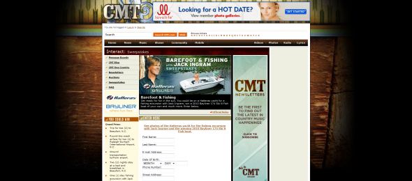 Barefoot & Fishing with Jack Ingram Sweepstakes