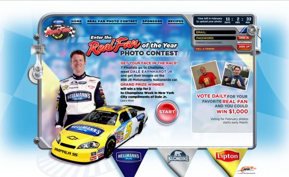 Hellmann’s NASCAR Real Fan of the Year