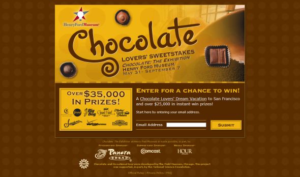 Chocolate Lovers’ SWEETStakes