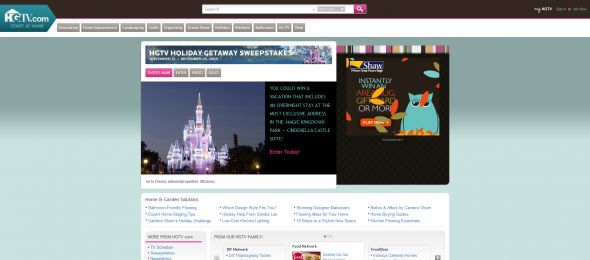 HGTV Holiday Getaway Sweepstakes HGTV Holiday Getaway Sweepstakes