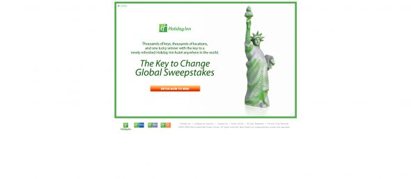 Holiday Inn Key To Change Sweepstakes