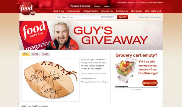 Guy’s Giveaway Sweepstakes