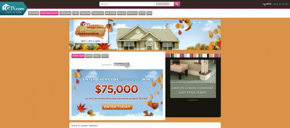 HGTV Great Fall Fix-Up Sweepstakes HGTV Great Fall Fix-Up Sweepstakes