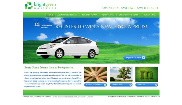 1st Metropolitan’s Green Mortgage Sweepstakes