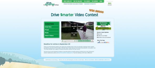 Drive Smarter Challenge Video Contest
