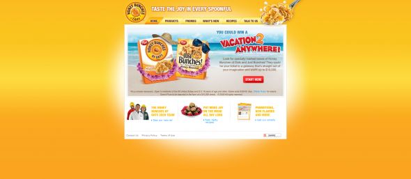 Honey Bunches of Oats Vacation 2 Anywhere Game