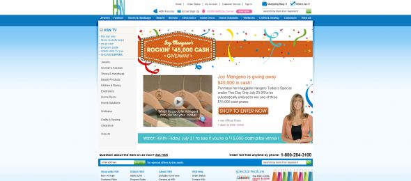 Joy Mangano July 2009 Sweepstakes