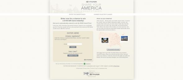 Hyundai Share Your America Sweepstakes