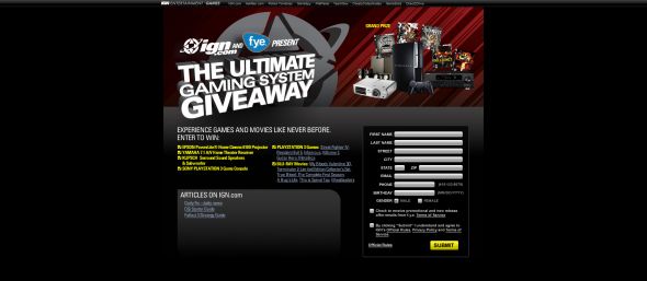 Ultimate Gaming System Giveaway