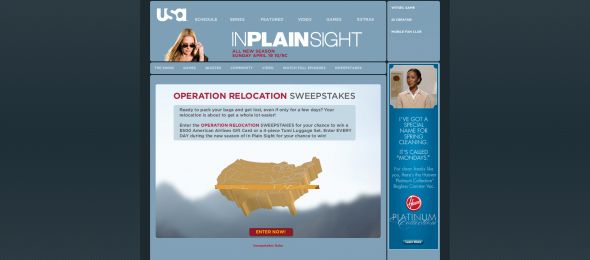 In Plain Sight Operation Relocation Sweepstakes