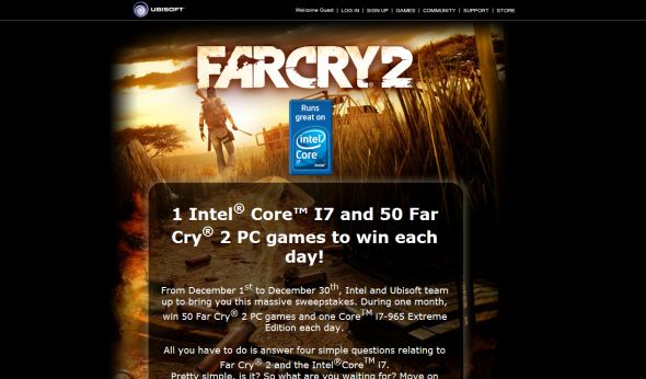 Ubisoft’s Far Cry 2 Contest