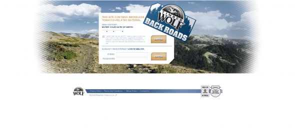 Timber Wolf Back Roads Sweepstakes