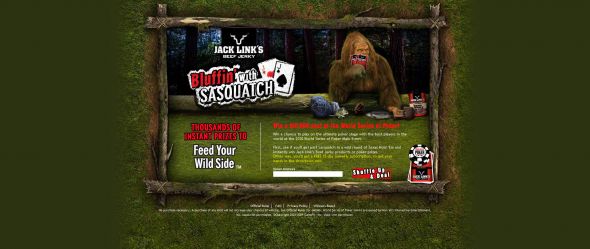 Jack Link’s Bluffin’ With Sasquatch