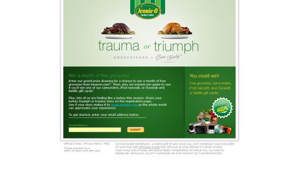 Trauma or Triumph Sweepstakes