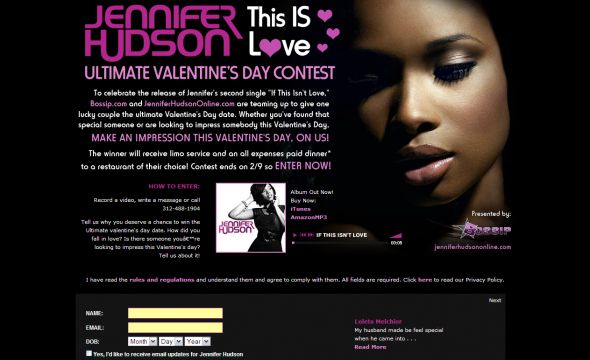 This IS Love – The Ultimate Valentine’s Day Date Sweepstakes