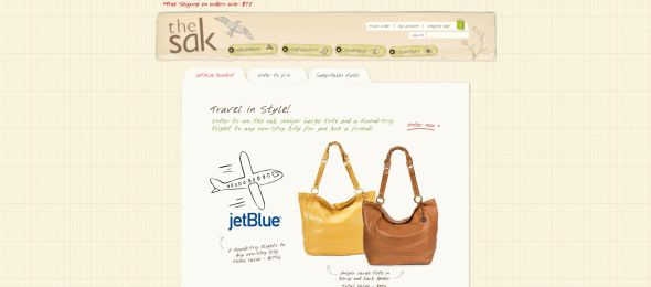 Sak and JetBlue Sweepstakes