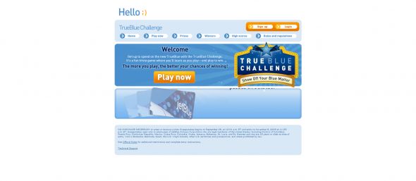 JetBlue TrueBlue Challenge Sweepstakes