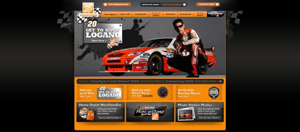 Home Depot Get to Know Logano Promotion