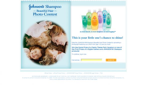 Johnson’s Shampoo Beautiful Hair Photo Contest