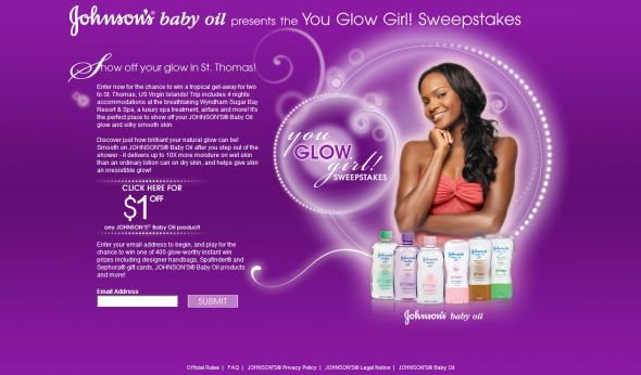 You Glow Girl Sweepstakes