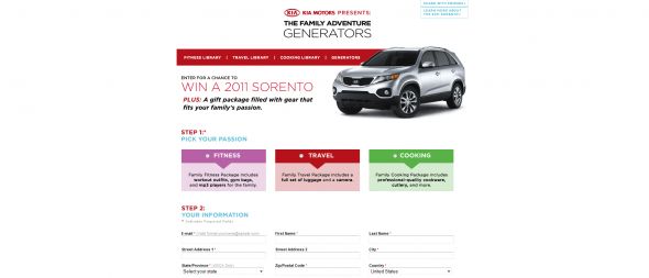 Kia Sorento Sweepstakes Kia Sorento Sweepstakes
