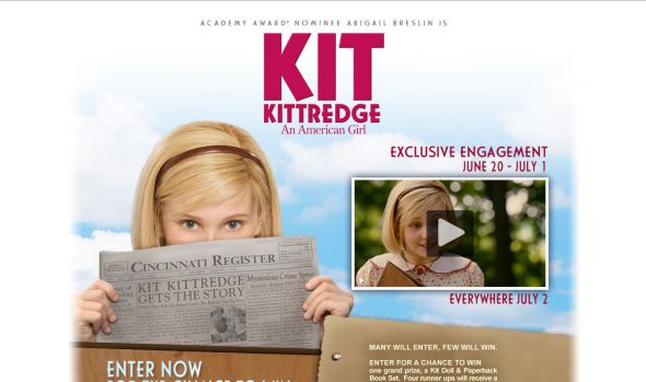 Kidzworld Kit Kittredge: American Girl Sweepstakes