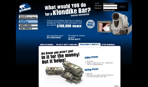 The Klondike What Would You Do Contest