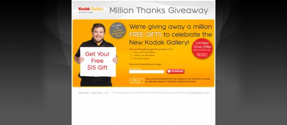 Millions Thanks Giveaway