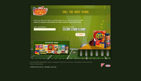 Kraft So Good Together On Game Day