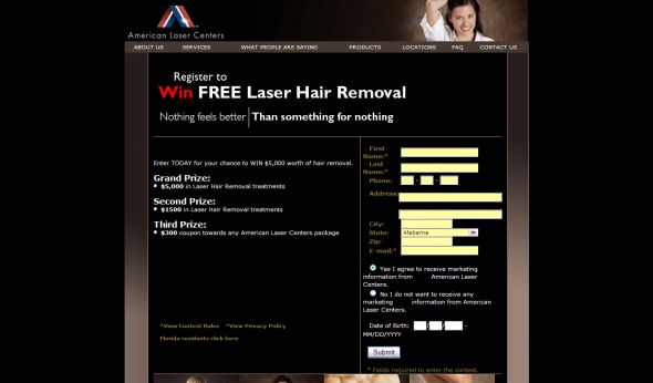 American Laser Centers Contest