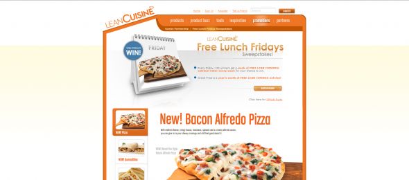 Lean Cuisine Free Lunch Fridays Sweepstakes