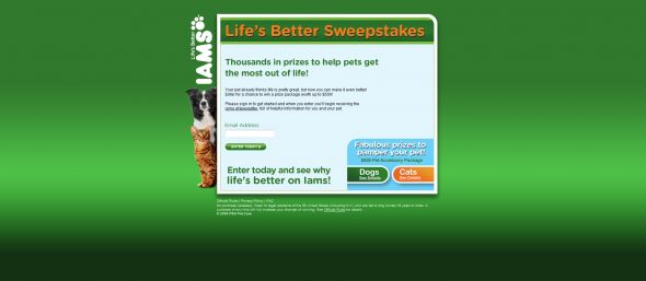 Life’s Better Sweepstakes