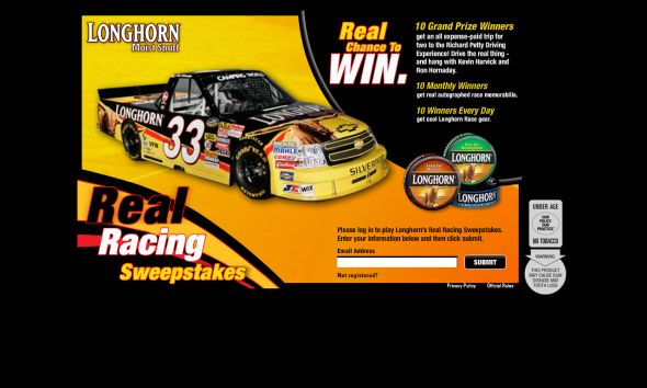 Longhorn Get Real Sweepstakes