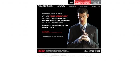 Killer Fashion Sweepstakes