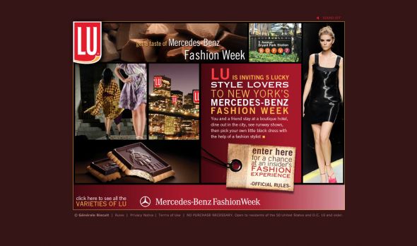 LU Biscuit Fashion Experience Sweepstakes
