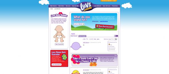 Luvs Baby Diapers Take a Stand Sweepstakes