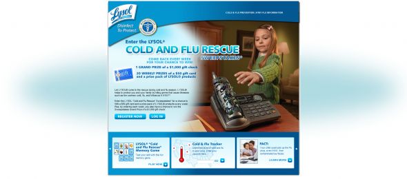 LYSOL Cold and Flu Rescue Sweepstakes