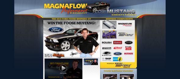 Magnaflow Foose Mustang Sweepstakes
