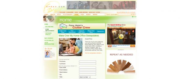 Makeover My Home Office Sweepstakes