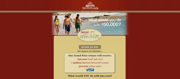 Marriott’s Go Anywhere Do Anything Sweepstakes and Instant Win Game