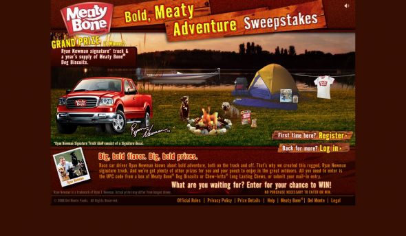 Meaty Bone Bold, Meaty Adventure Sweepstakes