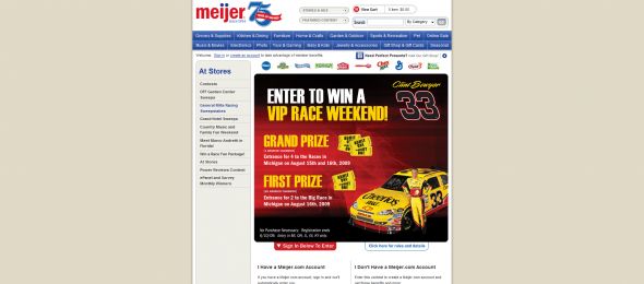 Meijer Race to Win Sweepstakes