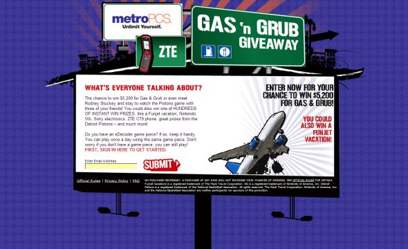 MetroPCS Gas ‘n Grub Giveaway