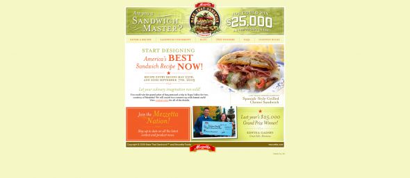 Mezzetta Make That Sandwich Contest