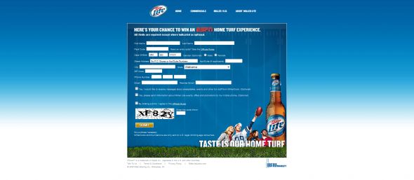 ESPN Home Turf Experience Sweepstakes